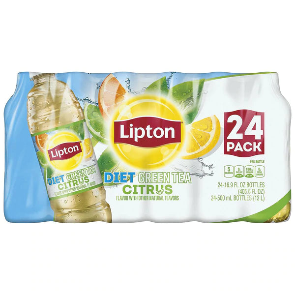 Lipton® Diet Citrus Green Tea, 12 pk / 16.9 fl oz - Foods Co.