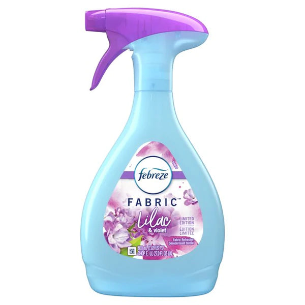 Febreze Odor-Eliminating FABRIC Refresher, Lilac & Violet - 27oz/4pk