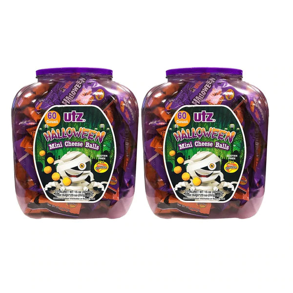 UTZ Halloween Mini Cheese Balls Bags 60ct - 15oz/1pk