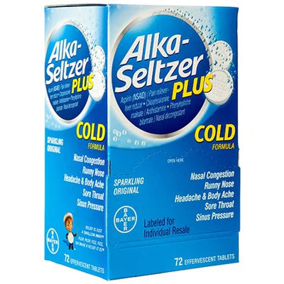 MD Alka-Seltzer PLUS COLD - 36x2's