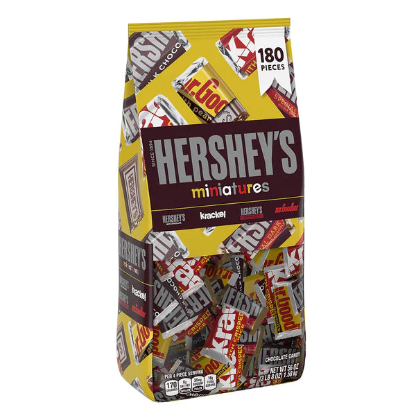 Hershey Miniatures Individually Wrapped - 56oz/1pk