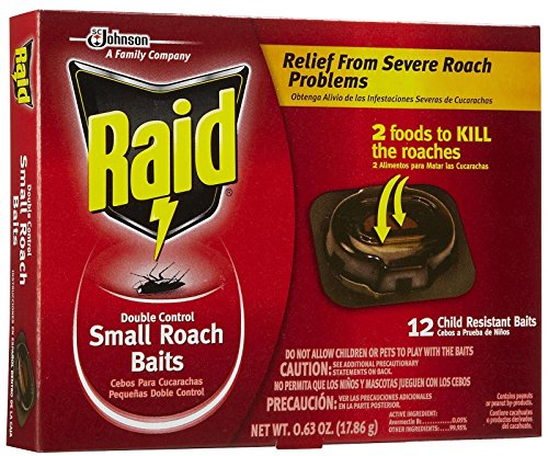 Raid Double Control 12 ct Small Roach Baits & 3 Egg Stoppers~ NEW! - BND  Treasure Chest