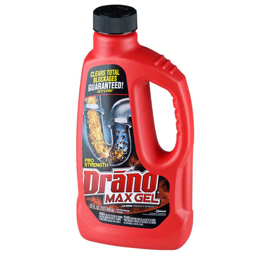 Drano MAX GEL Clog Remover-32oz/12pk