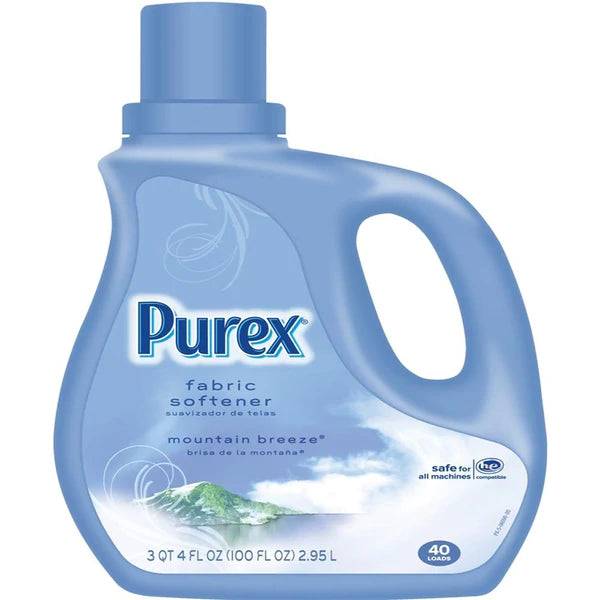 PUREX Liq Fab Soft Mountain Breeze - 100oz/4pk