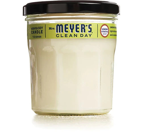 Mrs. Meyer's CANDLE SOY LemVerb - 7.2oz/6pk