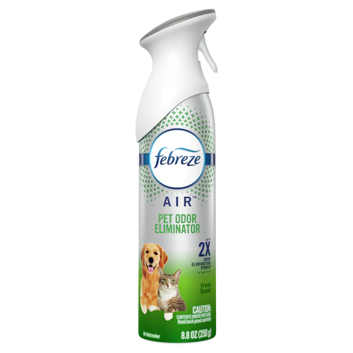 Febreze Odor-Eliminating Air Freshener Pet Odor Eliminator Fresh Scent Twin Pack - 2x8.8oz/6pk