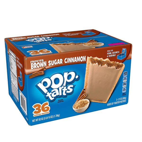 Kellogg's Pop@Tarts Brown Sugar Cinnamon - 2ct/18pk