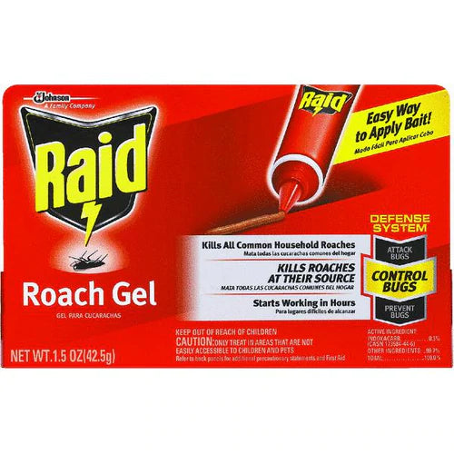 RAID@Roach GEL - 1.5oz/8pk