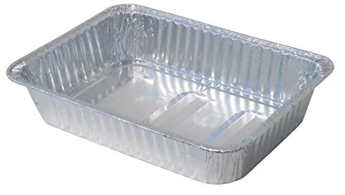 Aluminum Rectangular Roaster - 50ct