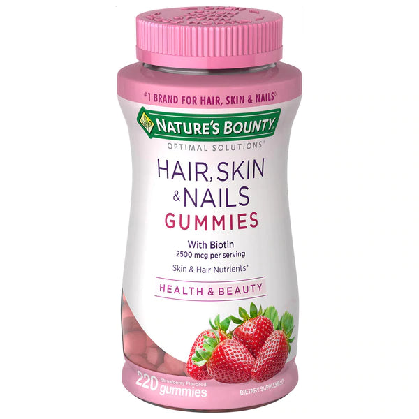 Nature's Bounty Hair, Skin & Nails Gummies - 220ct/1pk