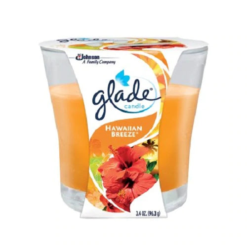 Glade@ Candle Hawaiian Breeze - 3.4oz/6pk