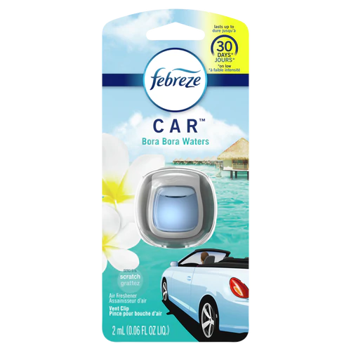 Febreze CAR 1ct BoraBora 0.06oz/6pk