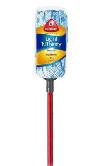 O-Cedar Light 'N Thirsty Cloth Mop - 6pk