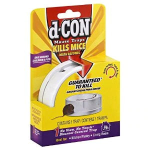 d-CON No View, No Touchâ„¢ - Slim Pack Mouse Trap - 1ct/12pk