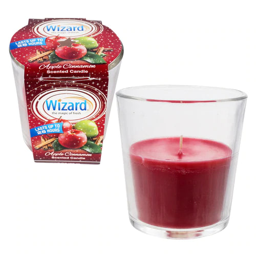 Wizard Candles Apple Cinnamon - 3oz/12pk