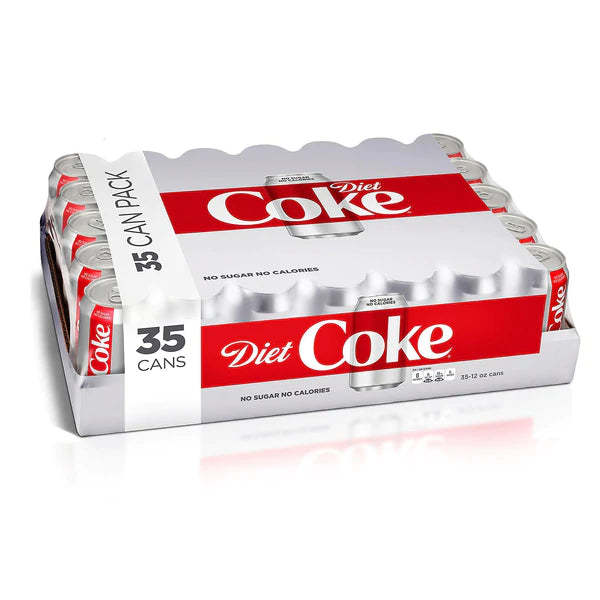 Coca Cola Cans Diet Coke - 12oz/35pk