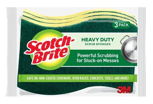 3M Scotch-Brite Mix Scrub Sponge Display - 3ct/66pk