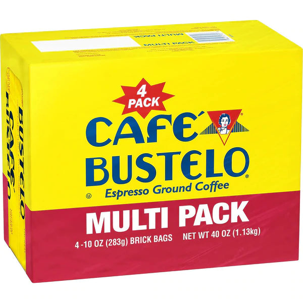 Cafe Bustelo Ground Coffee - 10oz/4pk