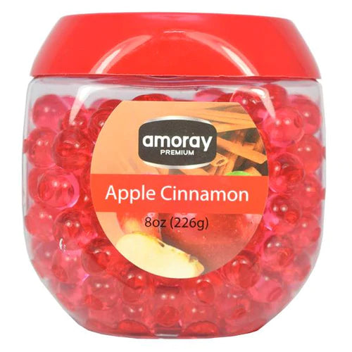 Crystal Gel Beads Air Freshener Apple Cinnamon -8oz/24pack