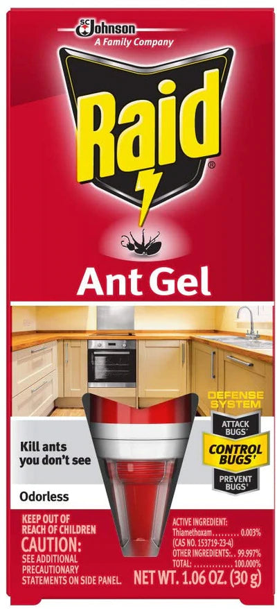 Raid Ant Gel Kitchen Defense - 1.06oz/8pk