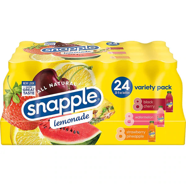 Snapple Lemonades Variety Pack - 20oz/24pk