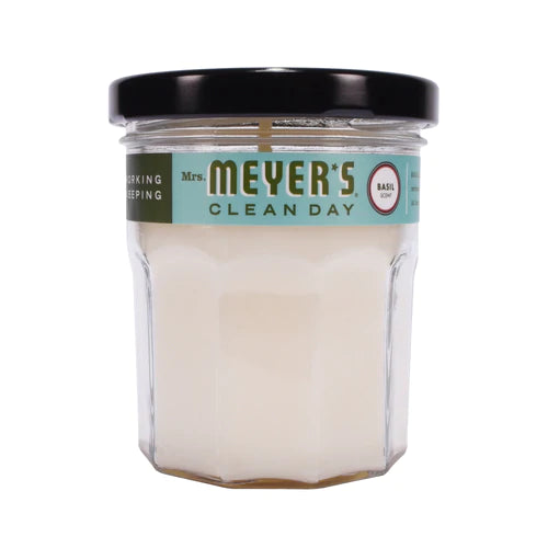 Mrs. Meyer's Candle Basil - 4.9oz/6pk