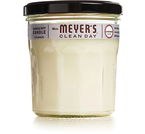 Mrs. Meyer's CANDLE SOY Lavender - 7.2oz/6pk