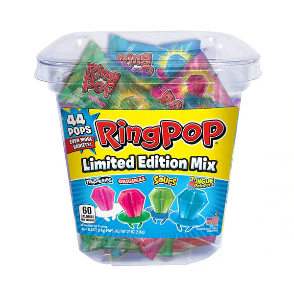 RING POP FRUIT FLAVORS - 0.5oz/44pk