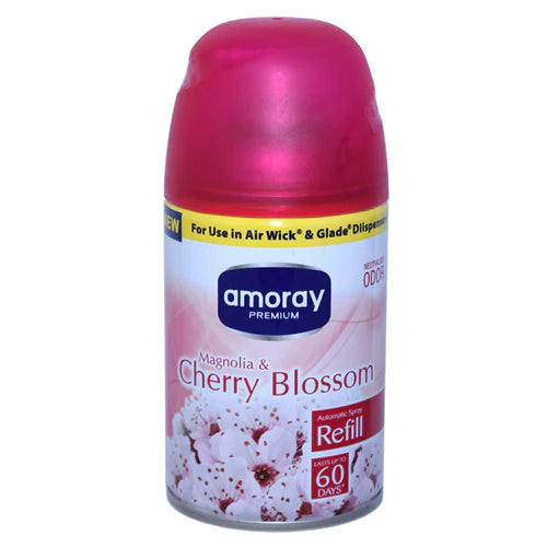 Amoray Automatic Refill Dispenser Magnolia Cherry - 5oz/12pk