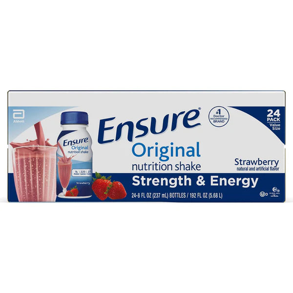 Ensure Nutrition Shake Strawberry - 8oz/24pk