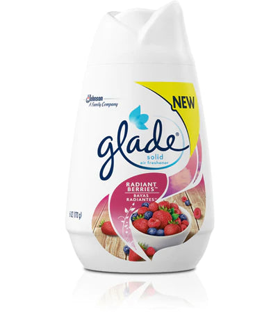 GLADE@Solid Air Freshner Radiant Berries - 6oz/12pk