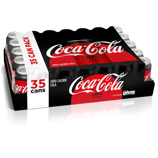 Coca Cola Cans ZERO - 12oz/35pk