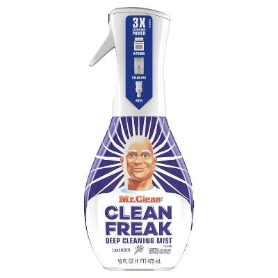 Mr. Clean Clean Freak Deep Cleaning Mist Multi-Surface Spray Lavender Starter Kit - 16oz/6pk