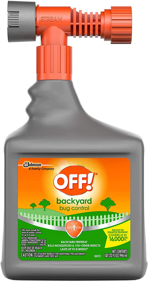 Off! Bug Control Backyard Pre-Treat - 32oz/4pk