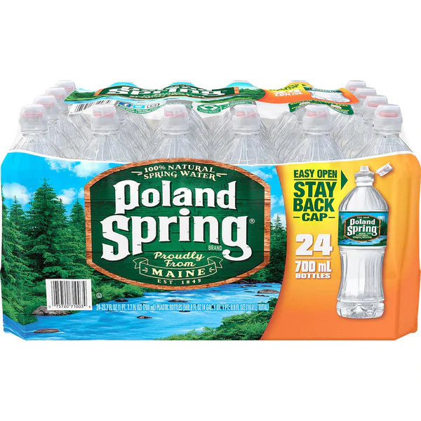 Poland Spring Water SPORT - 24oz/24pk (No-Deposit States Only)