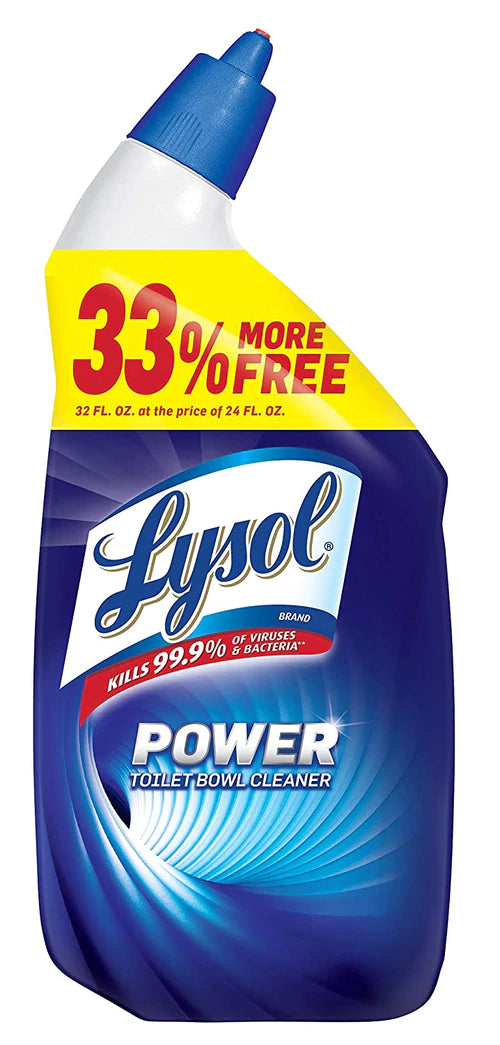 Lysol Toilet Bowl Cleaner Power - 32oz/6pk