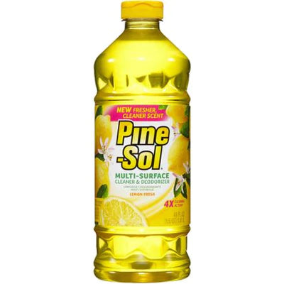 Pine-Sol Lemon All Purpose Cleaner-48oz/8pk