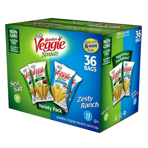 Veggie Straws Garden Variety Pack - 1oz/36pk