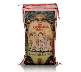 Bomba Paella Rice of Valencia - 1kg/12pk