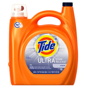 Tide 2x HE Turbo Ultra Stain Release ORIGINAL 72 Loads - 138oz/4pk