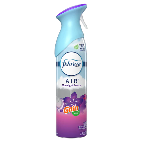 Febreze Odor-Eliminating Air Freshener with Gain Moonlight Breeze Scent - 8.8oz/6pk