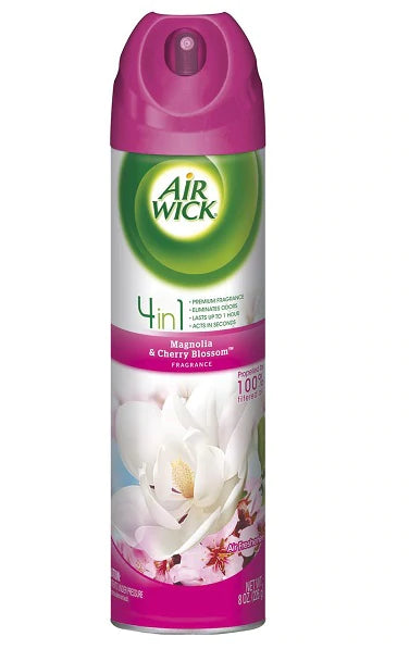 Air Wick Spray Magnolia & Cherry Bloosom - 8oz/12pk