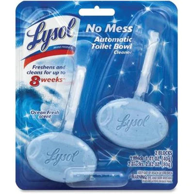 Lysol No Mess Automatic Toilet Bowl Cleaner 2ct Ocean Fresh - 1.41oz/4pk