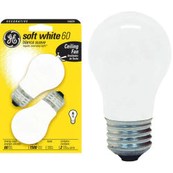 GE Light Bulbs yellow SOFT WHITE - 60 W /4x12pk