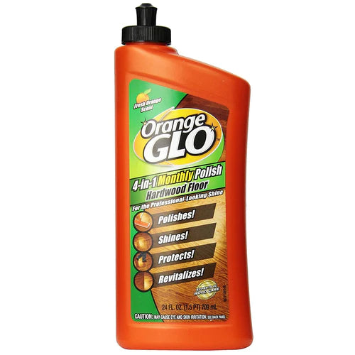 Orange Glo Hardwood Floor 4-in-1 Monthly Polish - 24oz/6pk