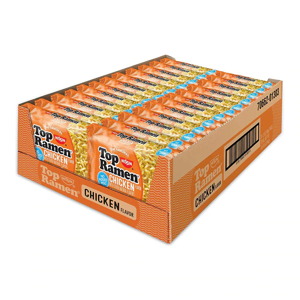 Nissin TOP RAMEN Chicken - 3oz/24pk