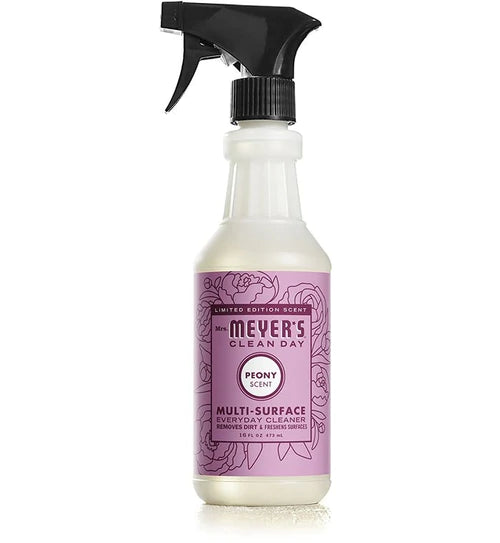 Mrs. Meyer's MultiSurface Cleaner Peony - 16oz/6pk