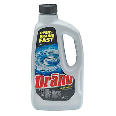 Drano Reg.LQ Clog Remover-32oz/12pk