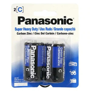 Panasonic Batteries "C" - 2/48pk..