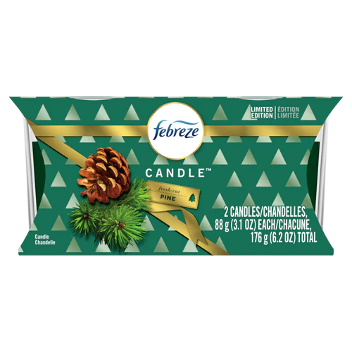 Febreze Candle Pine - 2x3.1oz/4pk